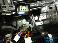 86 BRZ FR-S Option Connector harness